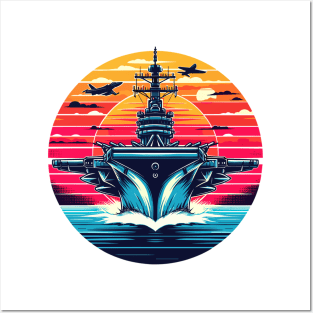 Aircraft carrier Posters and Art